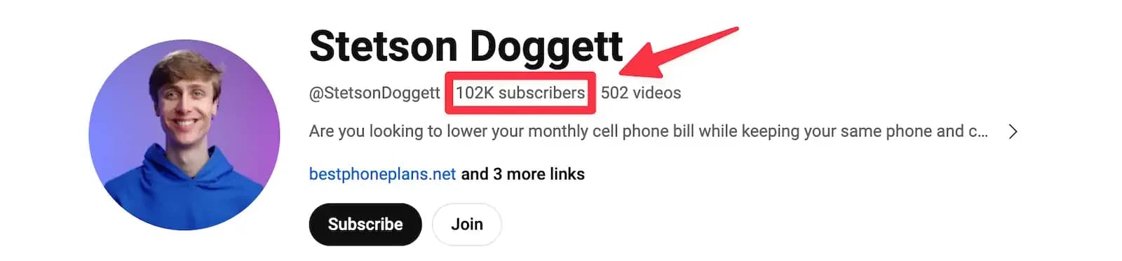 Stetson Doggett YouTube